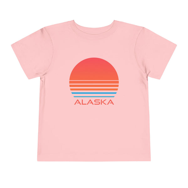 Alaska Toddler T-Shirt - Retro 80s Unisex Toddler Alaska Shirt