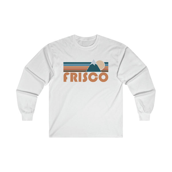 Frisco, Colorado Long Sleeve Shirt - Retro Unisex Frisco Long Sleeve Tee