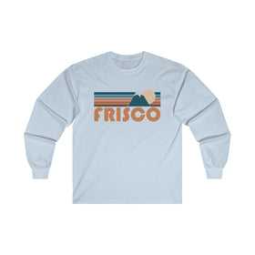 Frisco, Colorado Long Sleeve Shirt - Retro Unisex Frisco Long Sleeve Tee