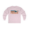 Frisco, Colorado Long Sleeve Shirt - Retro Unisex Frisco Long Sleeve Tee