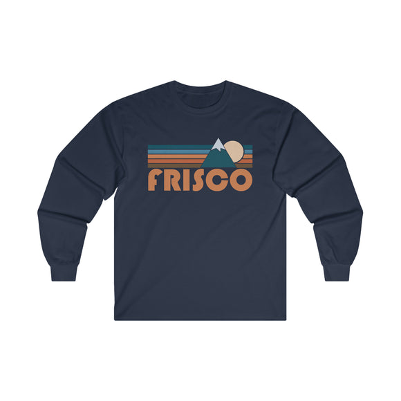Frisco, Colorado Long Sleeve Shirt - Retro Unisex Frisco Long Sleeve Tee