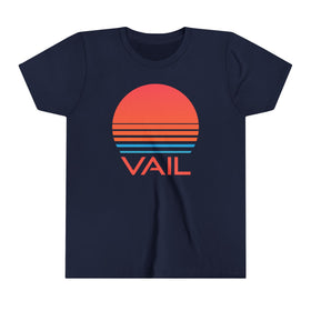 Vail, Colorado Youth Shirt - Retro 80s Vail Kid's T-Shirt