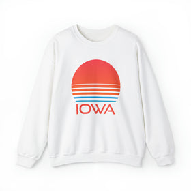 Iowa Sweatshirt - Unisex Retro 80s Iowa Sweatshirt