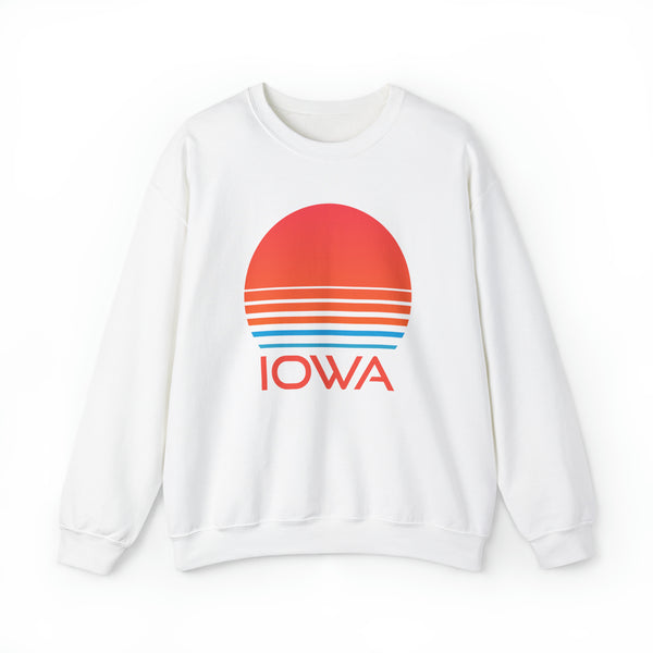 Iowa Sweatshirt - Unisex Retro 80s Iowa Sweatshirt