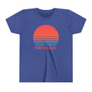 Nevada Youth Shirt - Retro 80s Nevada Kid's T-Shirt-5