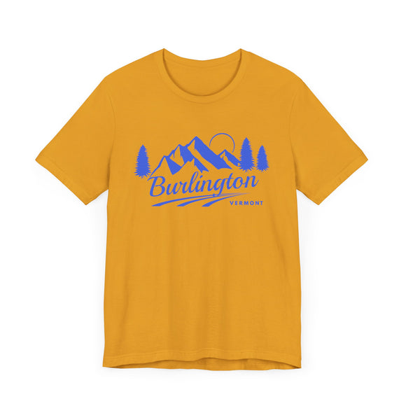 Burlington, Vermont T-Shirt - Retro Mountain Unisex Burlington Shirt