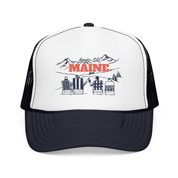 Maine Après-ski Trucker Hat — Foam Mesh Cap