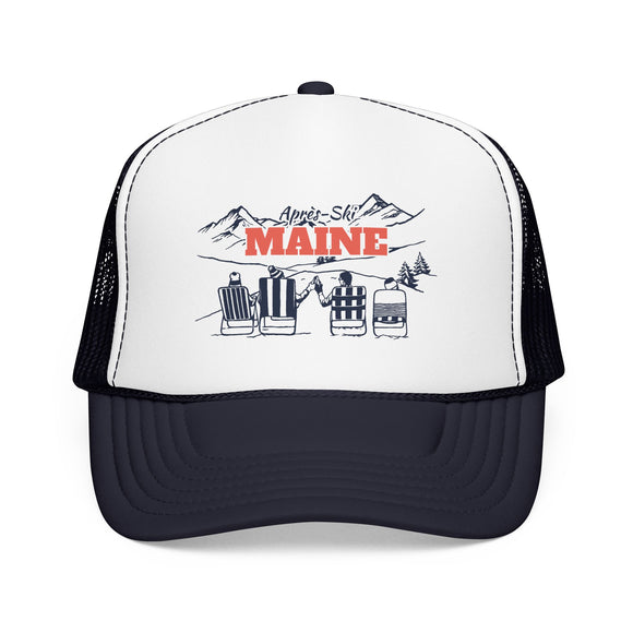 Maine Après-ski Trucker Hat — Foam Mesh Cap