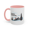 Truckee, California Retro Snow Skiing Mountain 11 oz Mug, Ski Lodge Decor Coffee Cup, Mountain Gondola  Lover Gift, Retro Skiing Mug