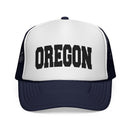 Oregon Retro Collegiate Style Trucker Hat-6