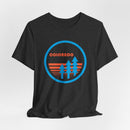 Colorado T Shirt - Retro Trees Colorado Tee-17