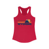 Wyoming Women's Racerback Tank Top - Mountain Lover Sleeveless Shirt, Women's Wyoming Hiking Tank