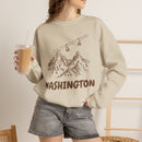 Washington Mountain Gondola Sweatshirt, Travel Graphic-1