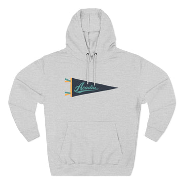 Buy heather-grey Premium Acadia National Park Fleece Hoodie