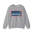 Jackson Hole, Wyoming Sweatshirt - Mountain Graphic Crewneck-3