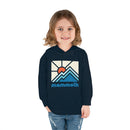 Mammoth, California Toddler Hoodie - Minimal Style Unisex Mammoth Toddler Sweatshirt-8