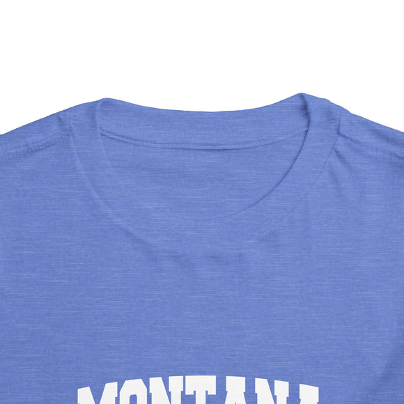 Montana Toddler Graphic Tee - Kids Montana Vacation Shirt