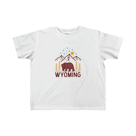 Wyoming Toddler T-Shirt - Unisex Toddler Wyoming Shirt