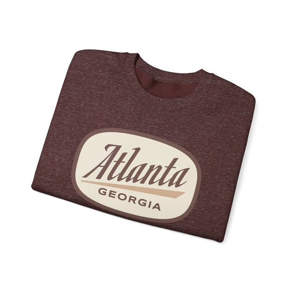Atlanta, Georgia Sweatshirt - Unisex Retro Crewneck Atlanta Sweatshirt