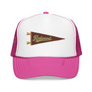 Redwood National Park Pennant Trucker Hat — Vintage Foam Mesh Cap-5