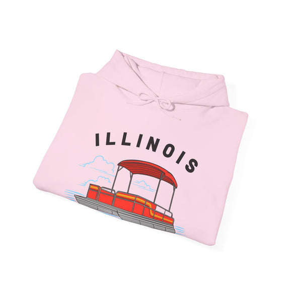 Illinois Hoodie - Unisex Ski Lift Sweatshirt