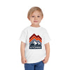 Wyoming Toddler T-Shirt - Retro Palm Tree Unisex Toddler Wyoming Shirt