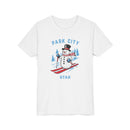 Park City, Utah Youth Skiing Snowman Tee - Kids Park City T Shirt-6