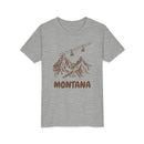 Montana Youth T-Shirt — Vintage Gondola Ski Mountain Tee-3