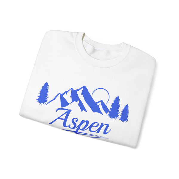 Aspen, Colorado Sweatshirt - Unisex Mountain Aspen Sweatshirt