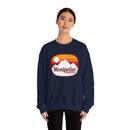 Montpelier, Vermont Sweatshirt - Unisex Retro Ombre Crewneck Montpelier Sweatshirt-16