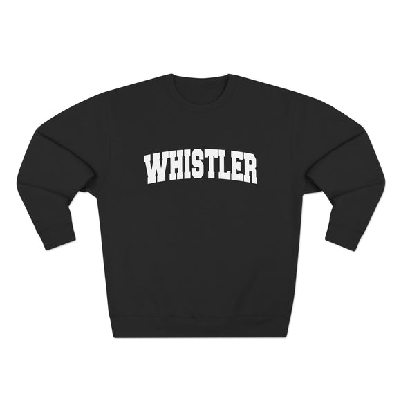 Premium Whistler, Canada Retro Graphic Sweatshirt
