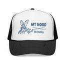 Mt Hood, Oregon Ski Bunny Trucker Hat-4