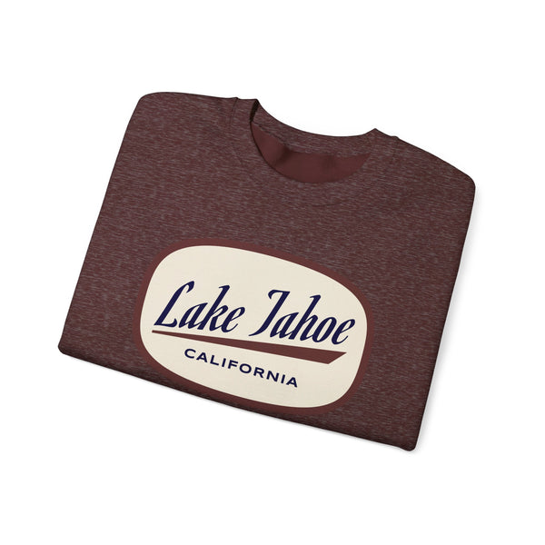 Lake Tahoe, California Sweatshirt - Unisex Retro Crewneck Lake Tahoe Sweatshirt