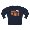 Premium Vail, Colorado Retro Mountain Graphic Sweatshirt-6