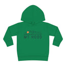 Mt Hood, Oregon Toddler Hoodie - Unisex Mt Hood Toddler Sweatshirt-3