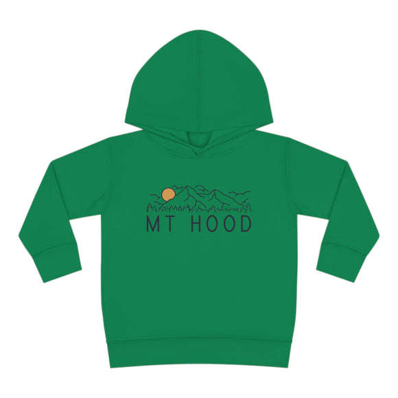 Mt Hood, Oregon Toddler Hoodie - Unisex Mt Hood Toddler Sweatshirt