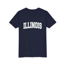 Illinois Youth Graphic Tee - Kids T Shirt-16