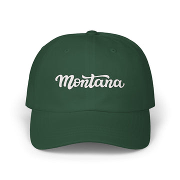 Buy spruce Montana Dad Hat - Embroidered Montana Classic Dad Cap