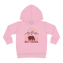 West Virginia Toddler Hoodie - Unisex West Virginia Toddler Sweatshirt-4