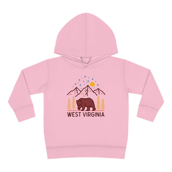 West Virginia Toddler Hoodie - Unisex West Virginia Toddler Sweatshirt