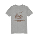 Leavenworth, Washington Youth T-Shirt — Vintage Gondola Ski Mountain Tee-3
