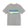 Seattle, Washington T Shirt - Sailboat Graphic Tee