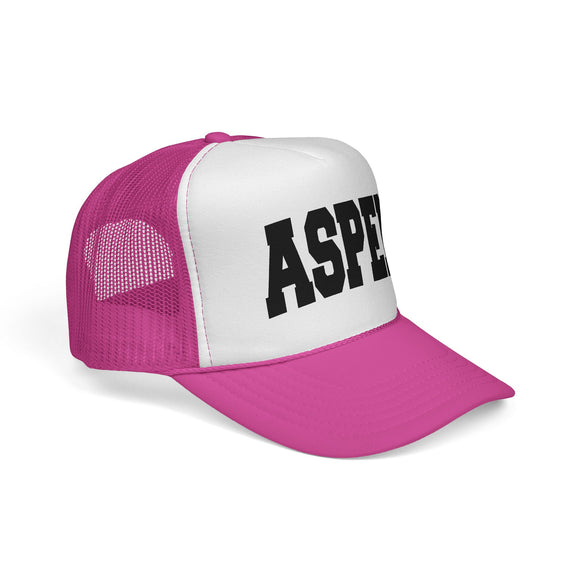 Aspen, Colorado Collegiate Style Trucker Hat