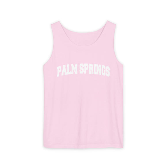 Palm Springs, California Tank Top Unisex | Comfort Colors - 100% Cotton
