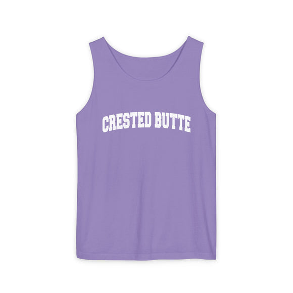 Crested Butte, Colorado Tank Top Unisex | Comfort Colors - 100% Cotton