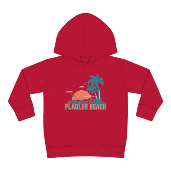 Flagler Beach, Florida Toddler Hoodie - Unisex Flagler Beach Toddler Sweatshirt