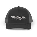 Washington Snapback Trucker Cap - Embroidered Washington Hat-1