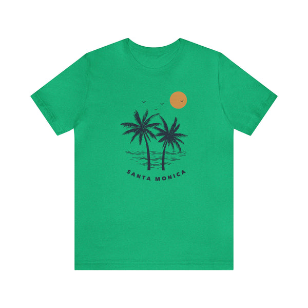 Santa Monica, California T-Shirt - Retro Unisex Santa Monica Shirt