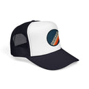 Chicago, Illinois Retro Trucker Hat — Vintage Striped Foam Cap-6