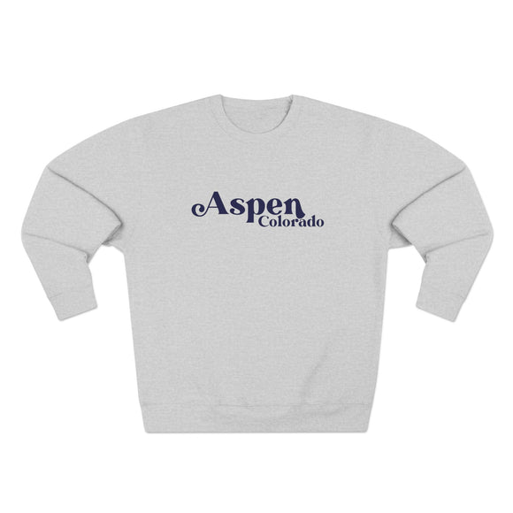 Premium Aspen, Colorado Sweatshirt